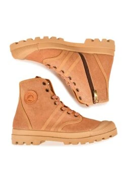 Pataugas Botines Con Cordones - Caramel -Pataugas Tienda De Ventas 65c54ae32faf4eaaad881d70dba25de2