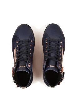 Pataugas Palme/Mix F4H - Zapatillas Altas - Navy Blue 9 Pataugas Palme/Mix F4H - Zapatillas Altas - Navy Blue -Pataugas Tienda De Ventas 923ffd787b2544268568b82951b627ed