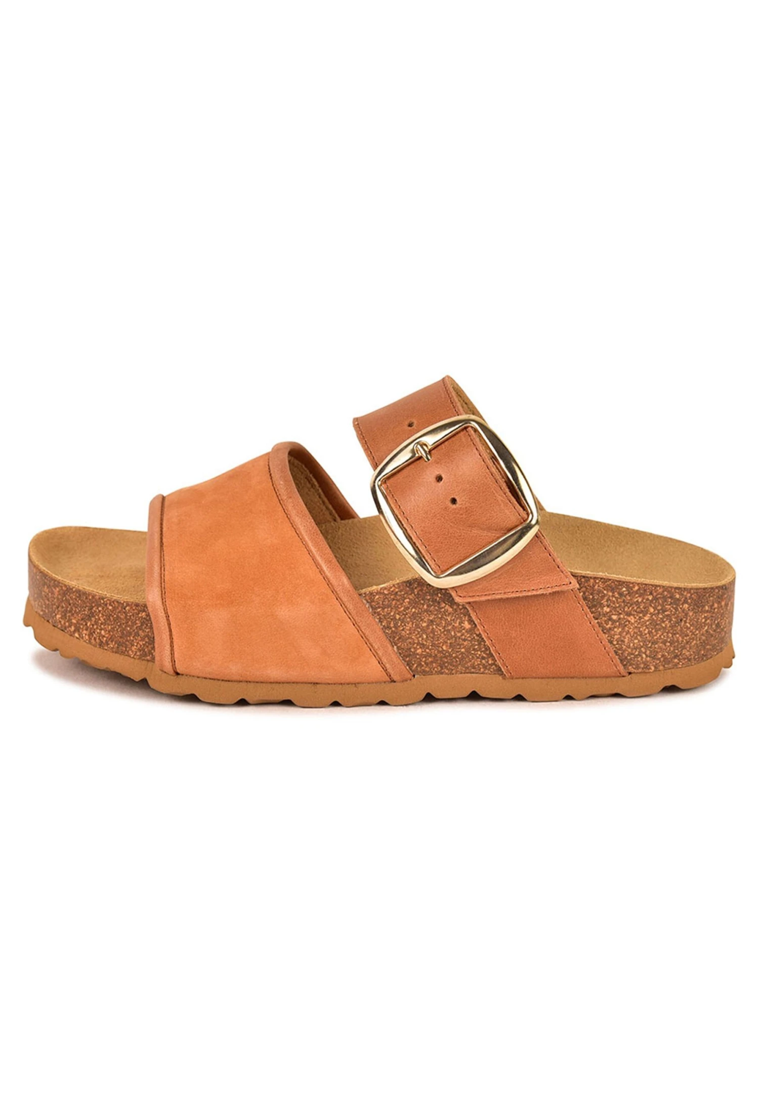 Pataugas Lula/Mix/Nu F2I - Sandalias Planas - Camel 3 Pataugas Lula/Mix/Nu F2I - Sandalias Planas - Camel