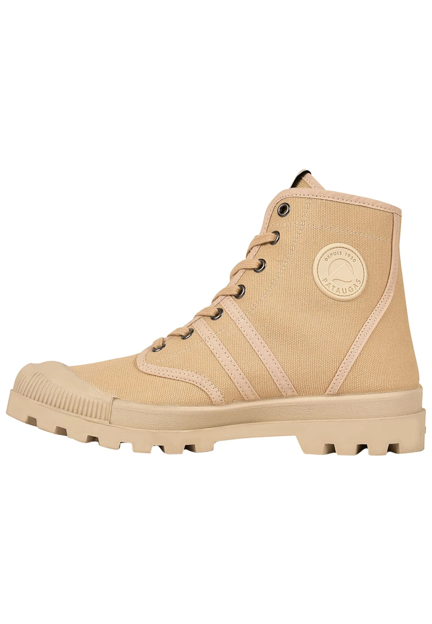 Pataugas Botines Con Cordones - Beige 3 Pataugas Botines Con Cordones - Beige